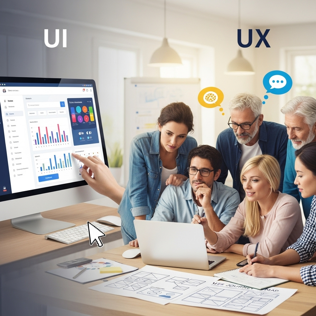 UI در برابر UX: تفاوت آنها چیست؟